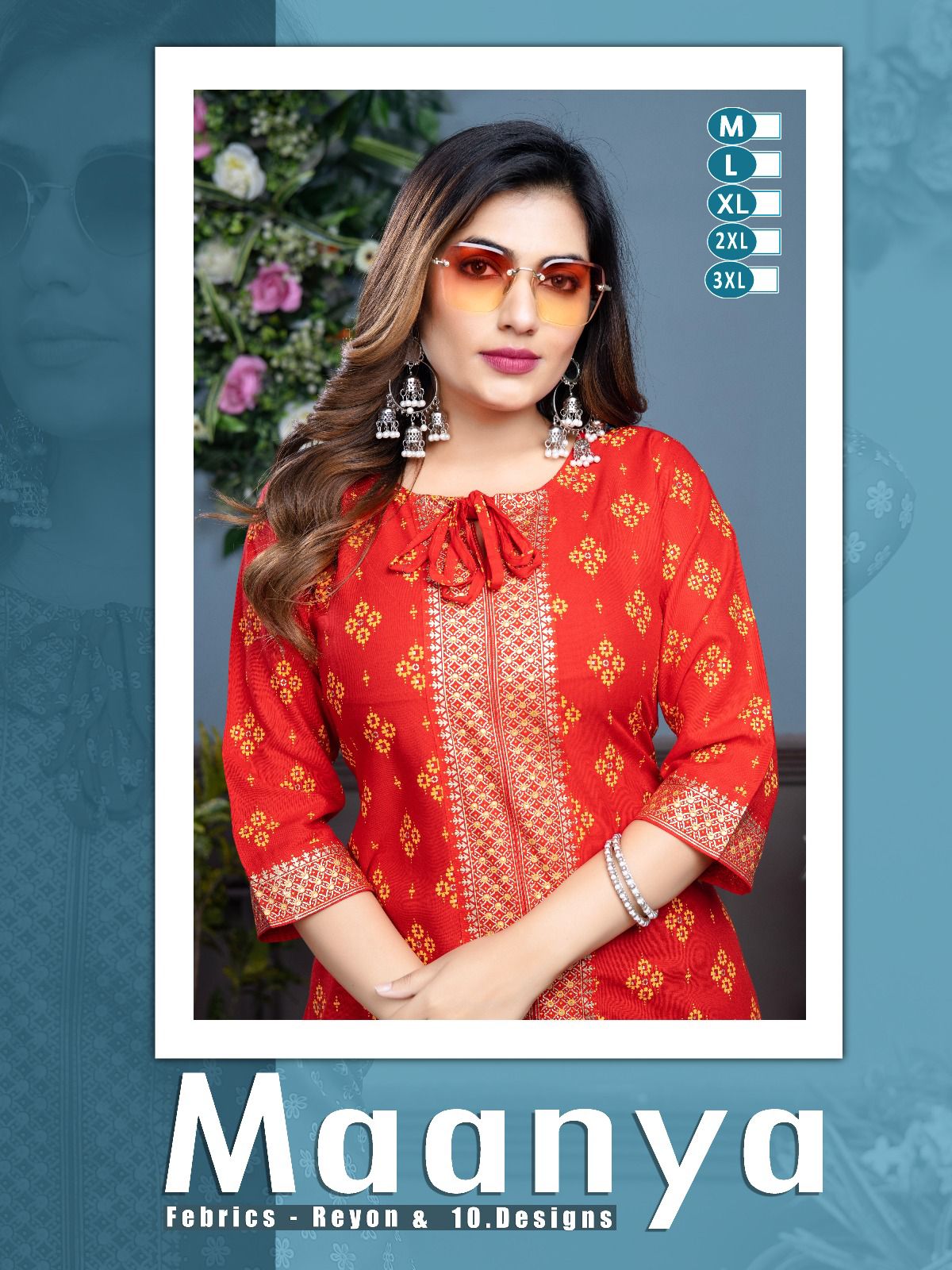 Maanya By Golden Printed Designer Kurtis Catalog
